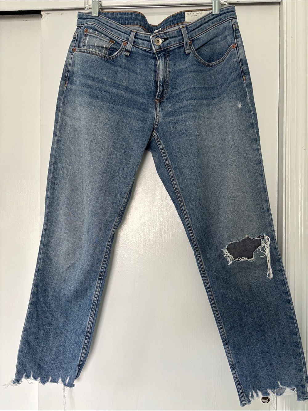 rag & bone Dre low-rise slim boyfriend Jean Size 29
